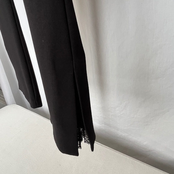 The Kooples (36/4) trousers, lace at ankles, like new, black. - Picture 5 of 16